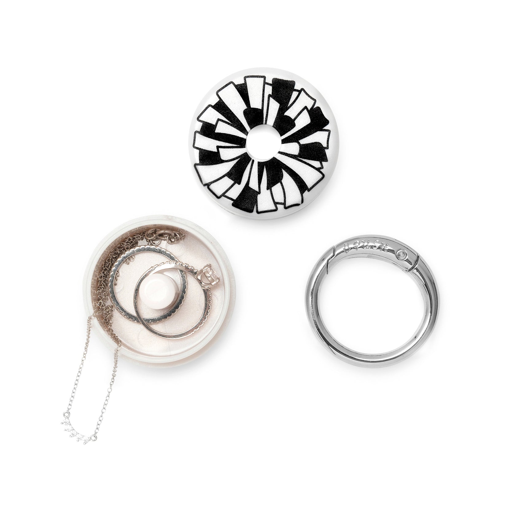Cheer Pom Pom Travel Jewelry Holder