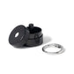 Gunmetal Black Travel Jewelry Holder