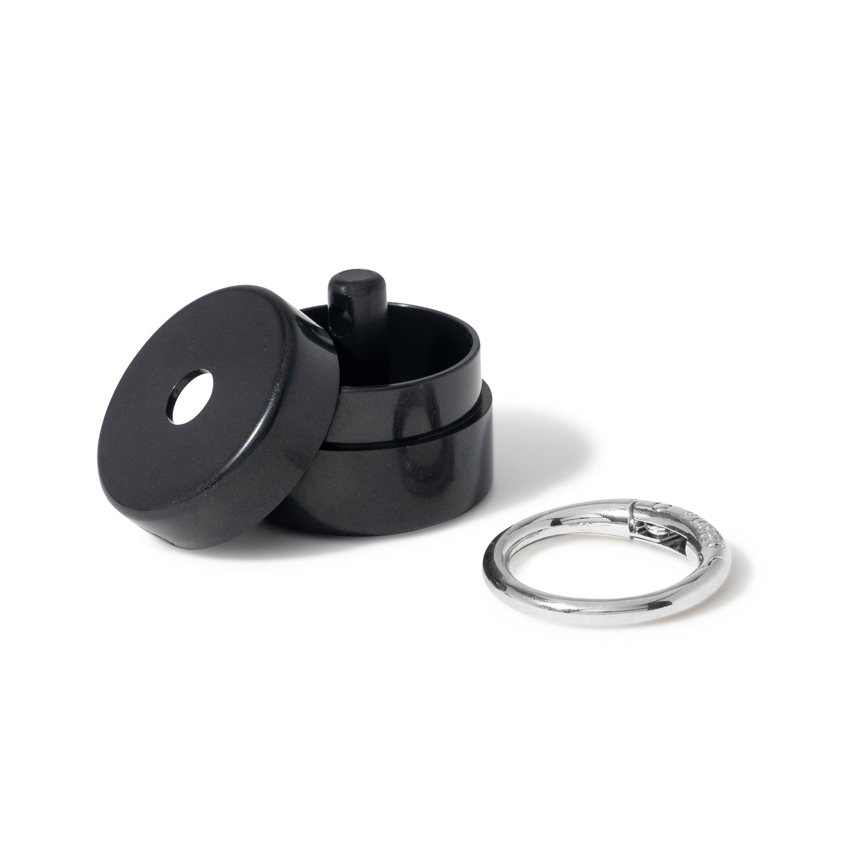 Gunmetal Black Travel Jewelry Holder