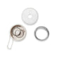 Pearl White Travel Jewelry Holder
