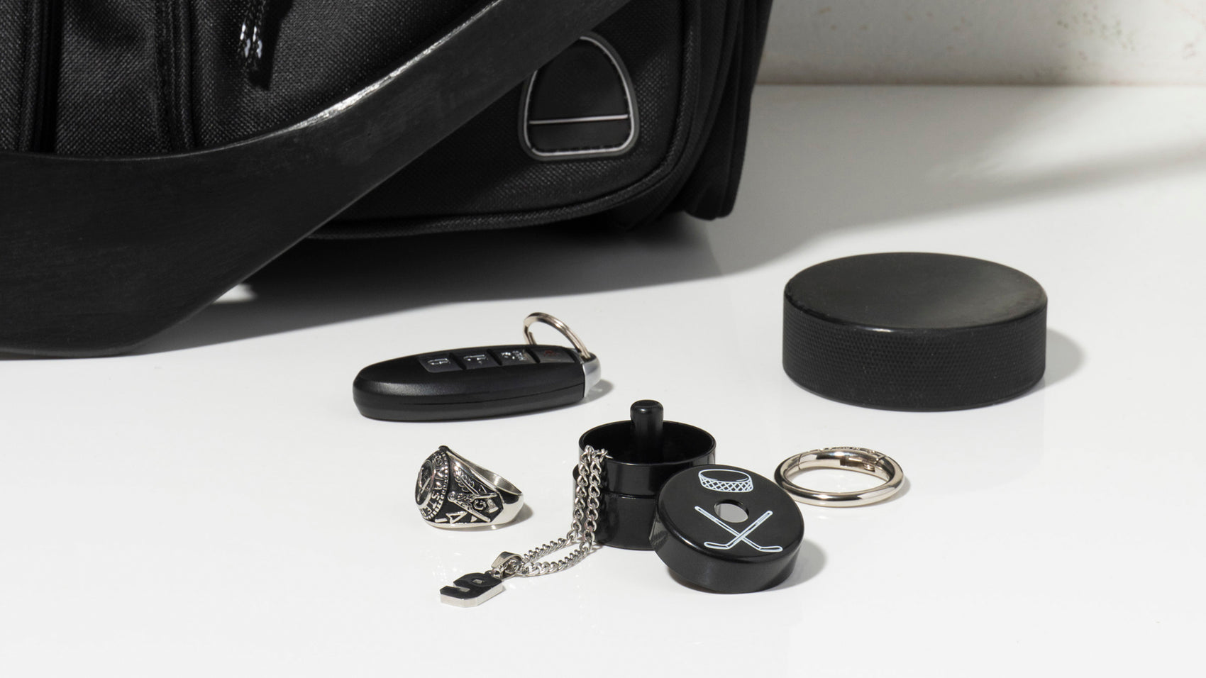 Hockey Travel Jewelry Holder