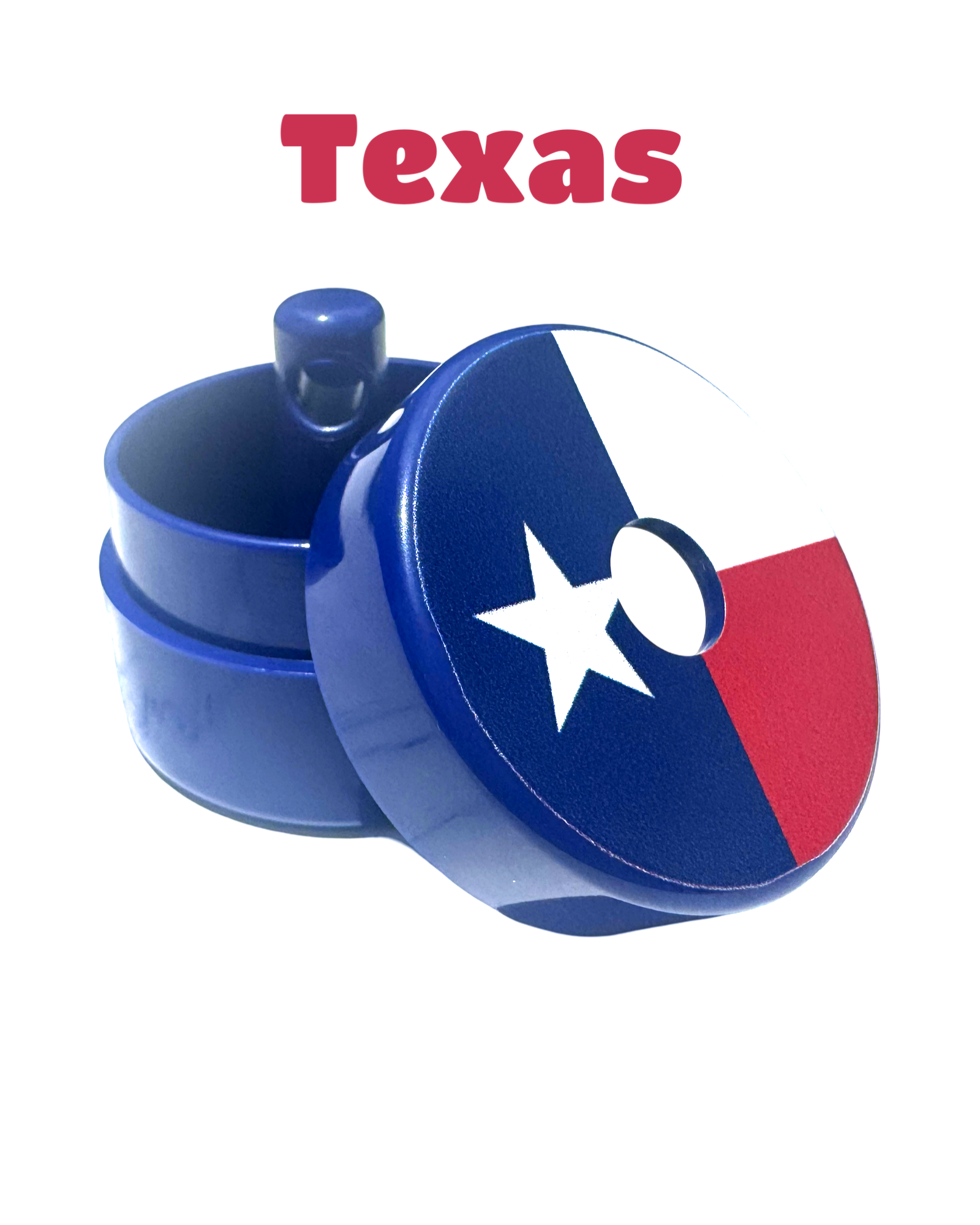 Texas Flag Travel Jewelry Holder