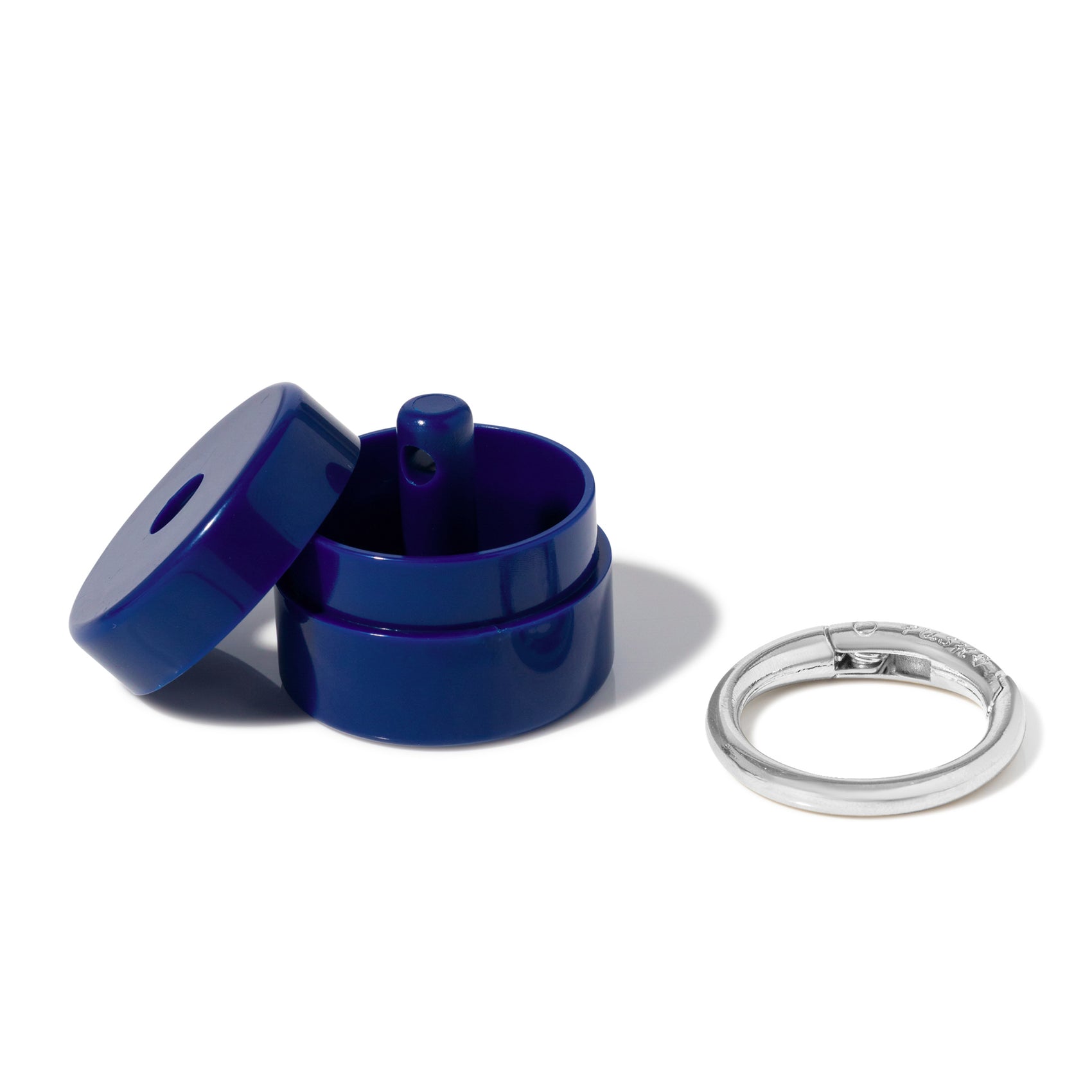 Navy Travel Jewelry Holder