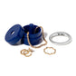Navy Travel Jewelry Holder