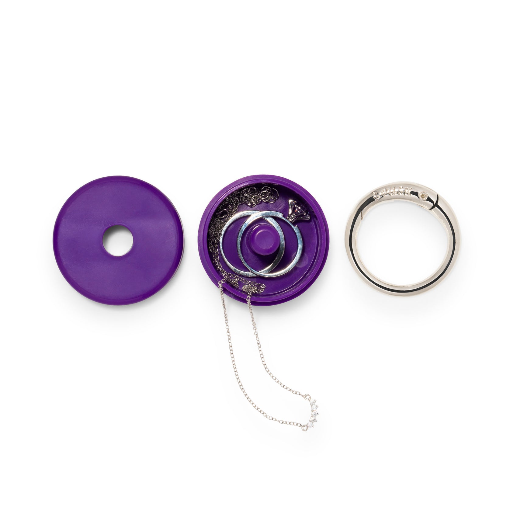 Active wear jewelry organizer