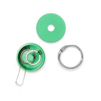 Kelly Green Travel Jewelry Holder