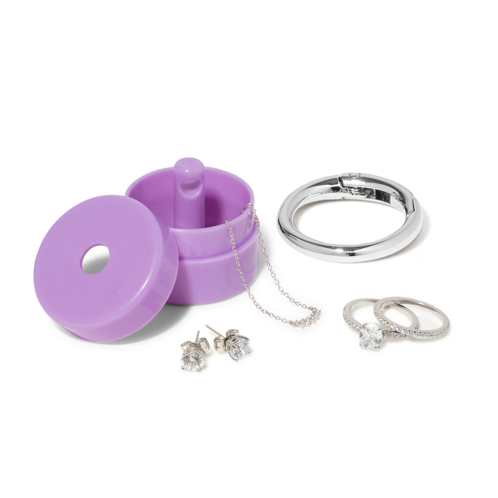 Lavender Haze Travel Jewelry Holder