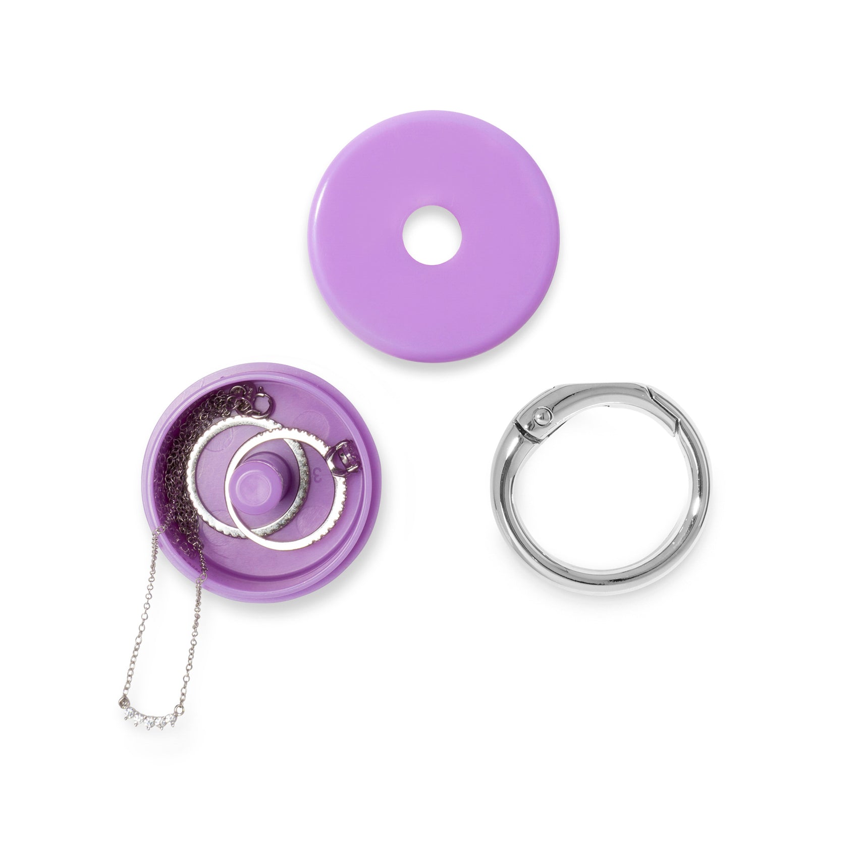 Lavender Haze Travel Jewelry Holder