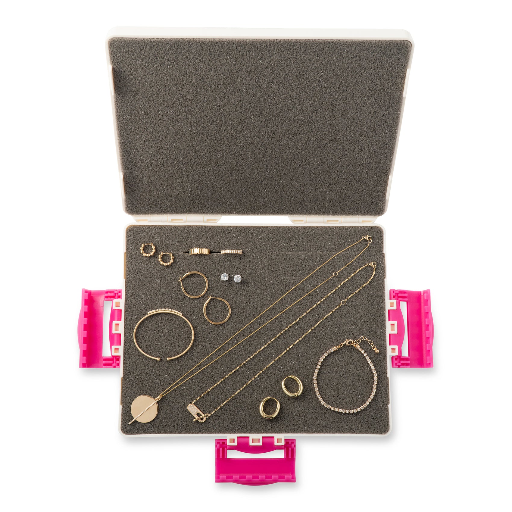 Large Travel Jewelry Case