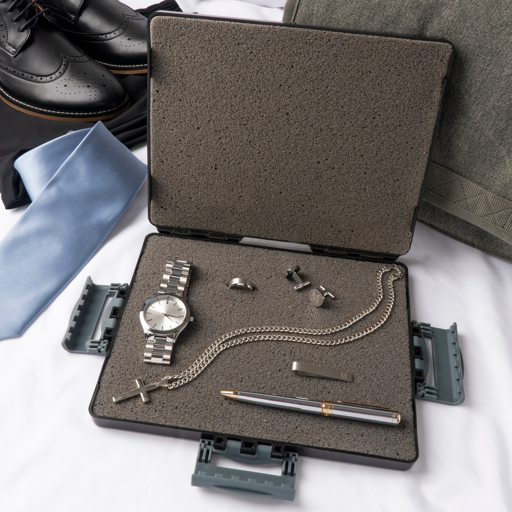 Large Travel Jewelry Case