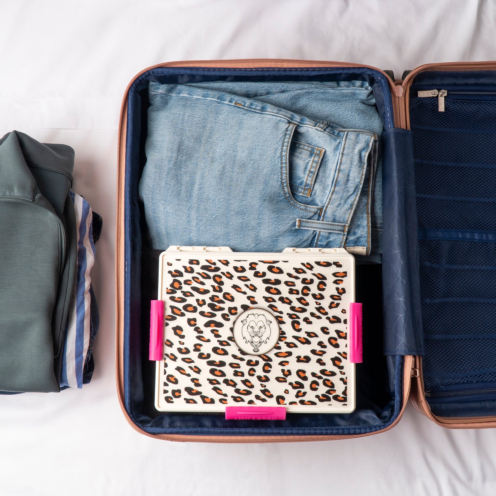 Large Travel Jewelry Case