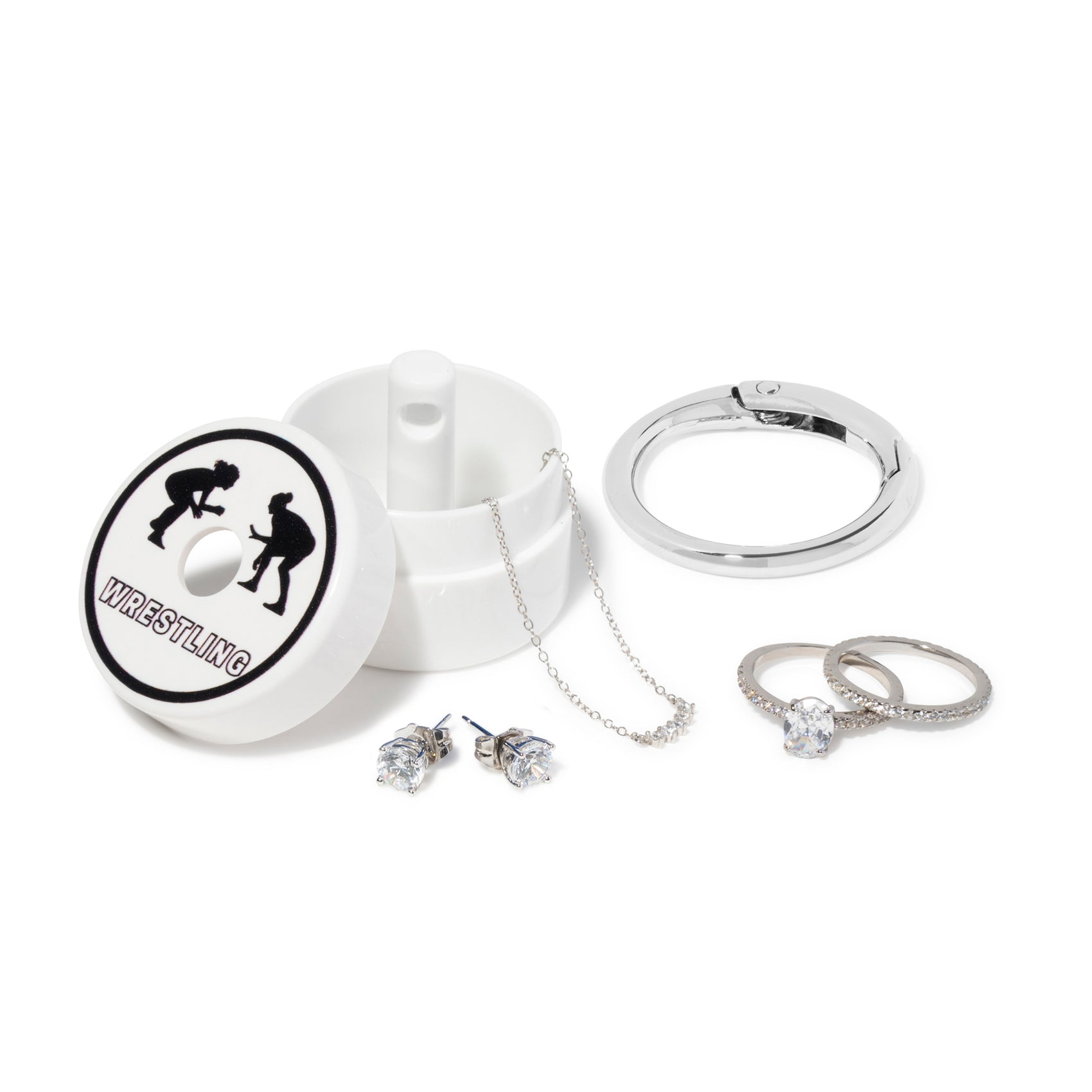 Wresting Travel Jewelry Holder