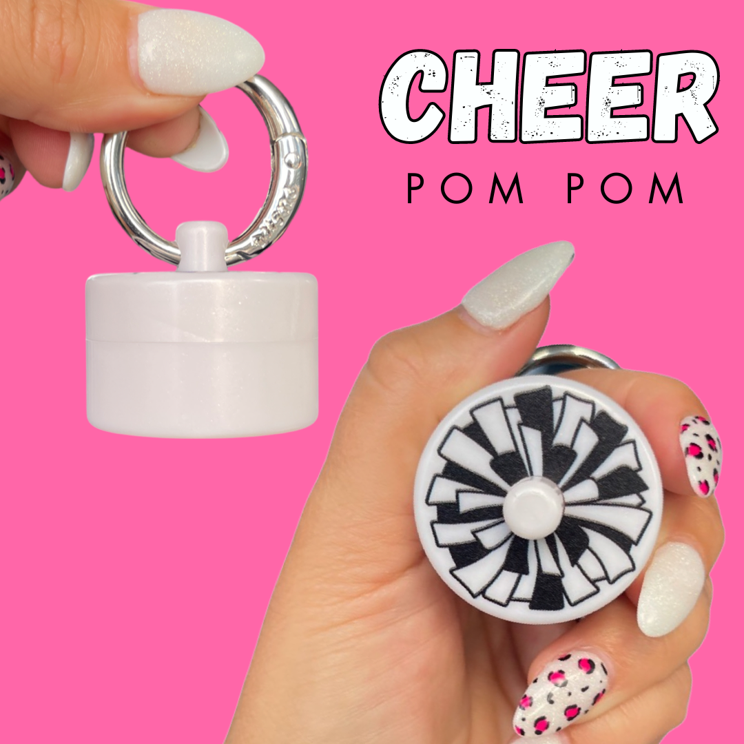 Cheer Pom Pom Travel Jewelry Holder