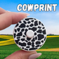Cowprint Travel Jewelry Holder