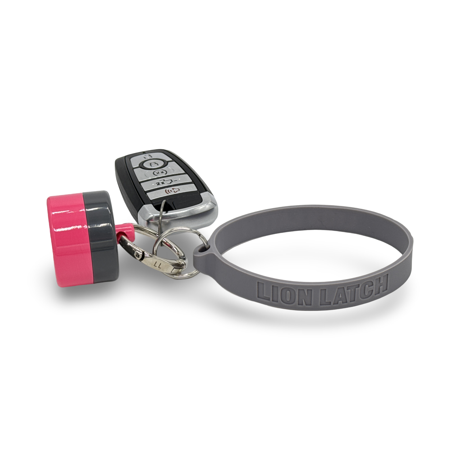 Grey Lion Latch Wristlet - Hydration meets convenience