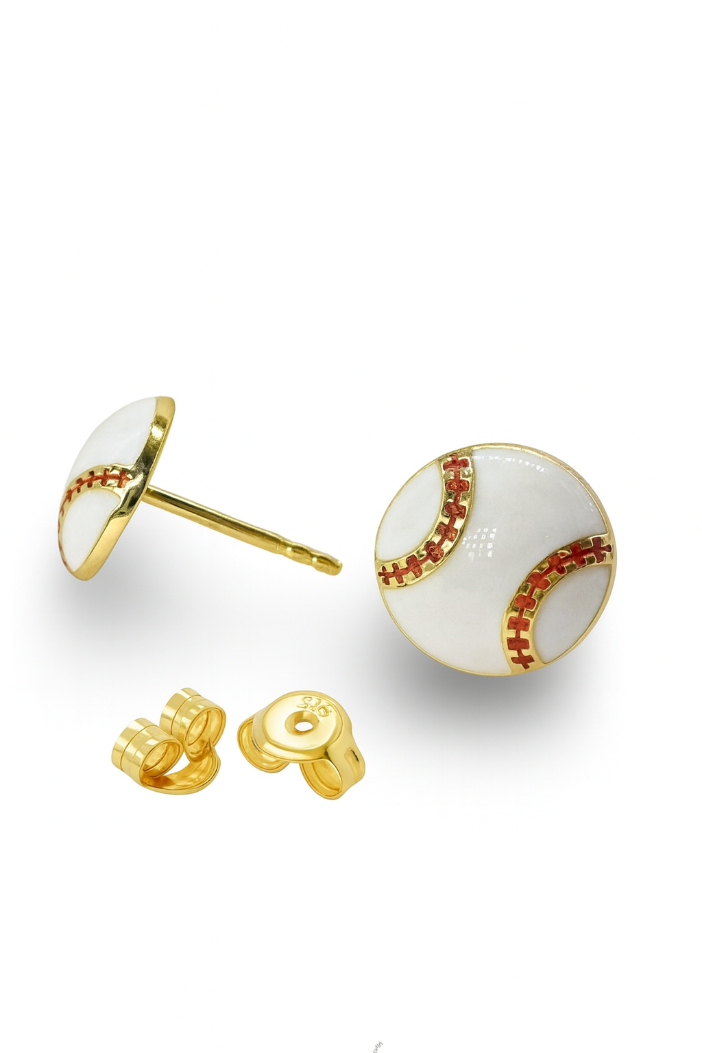 Baseball Earrings