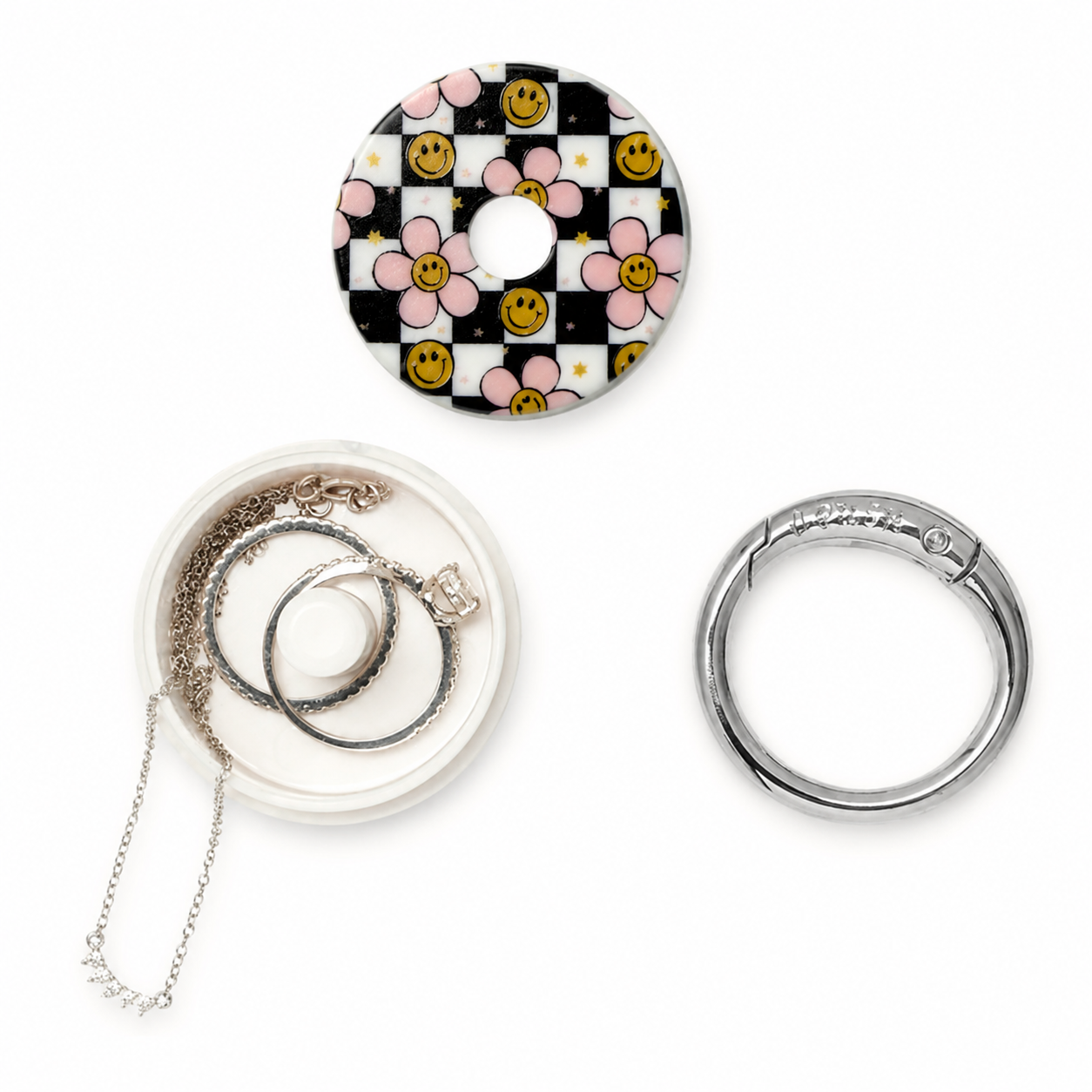 Happy Daisy Travel Jewelry Holder