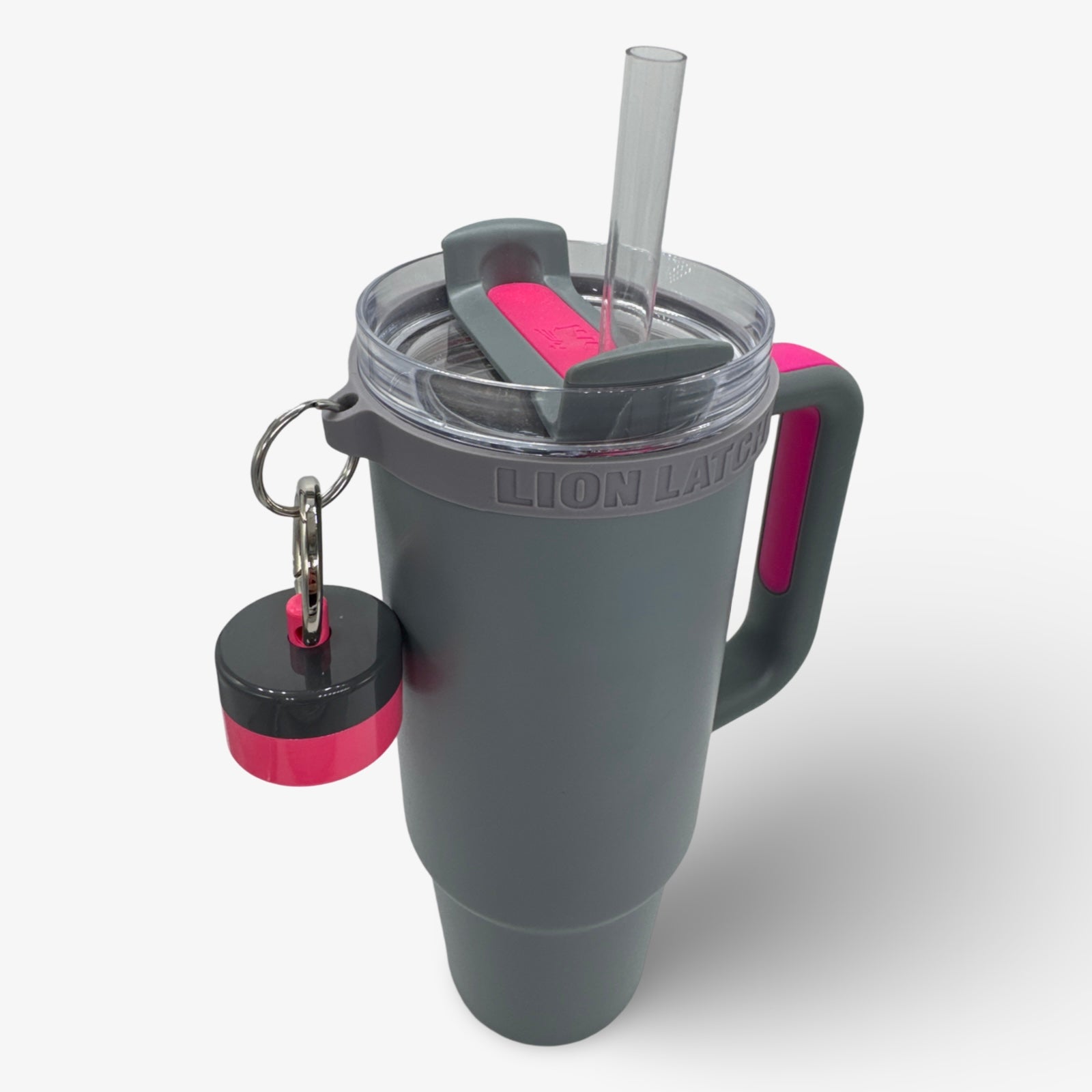 Grey Lion Latch Wristlet - Hydration meets convenience