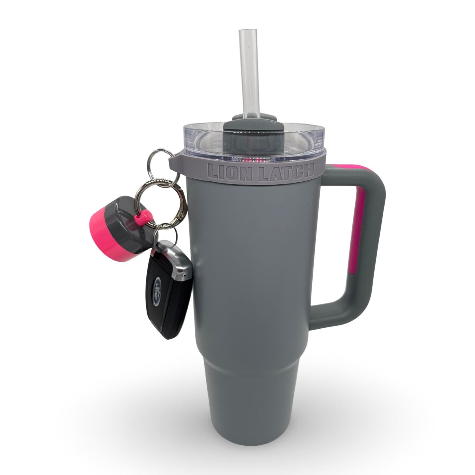 Grey Lion Latch Wristlet - Hydration meets convenience