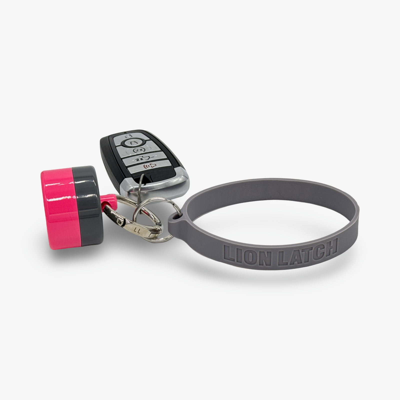 Grey Lion Latch Wristlet - Hydration meets convenience