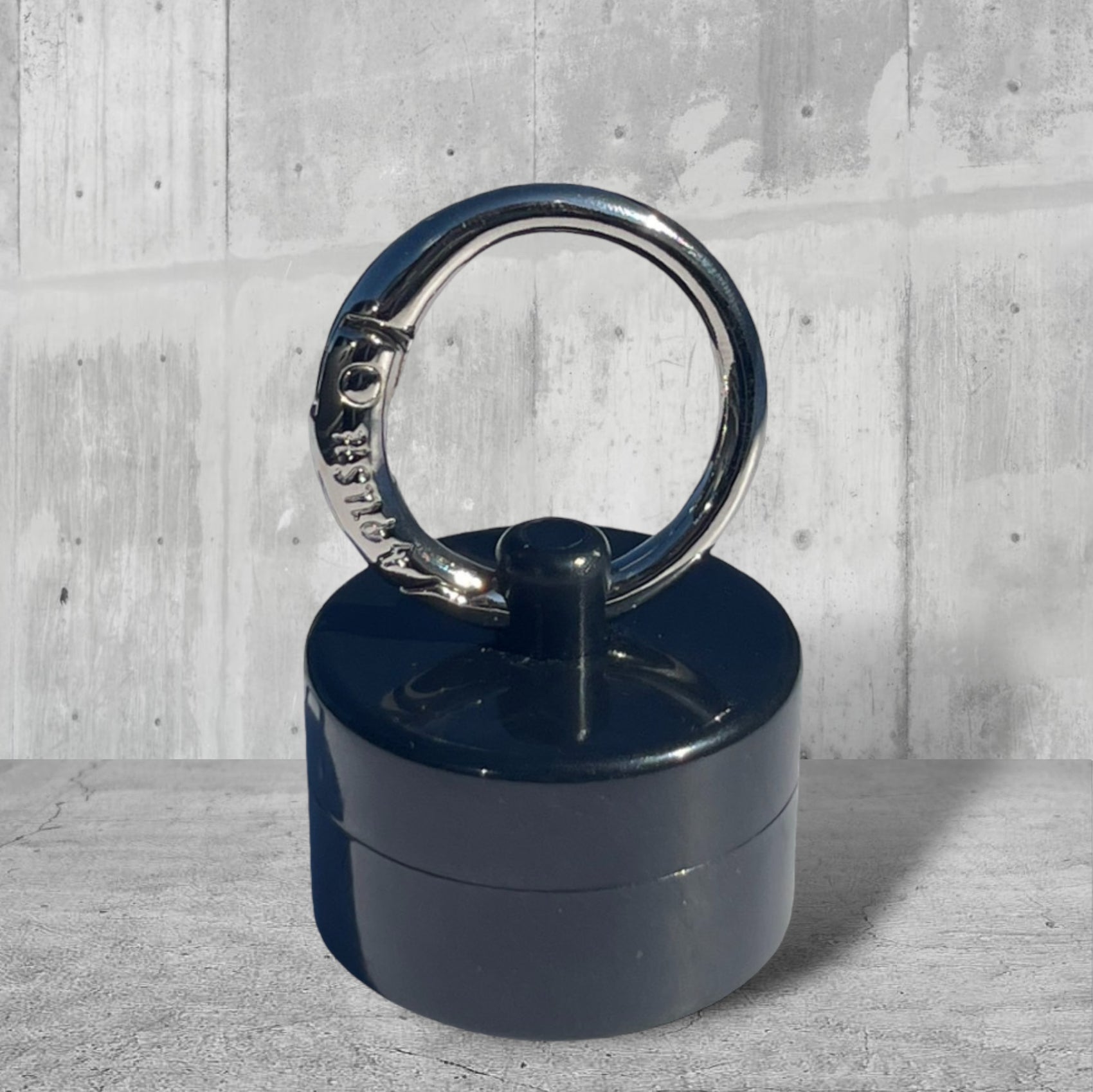 Gunmetal Black Travel Jewelry Holder