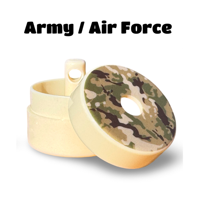 Army/Air Force Camo Travel Jewelry Holder