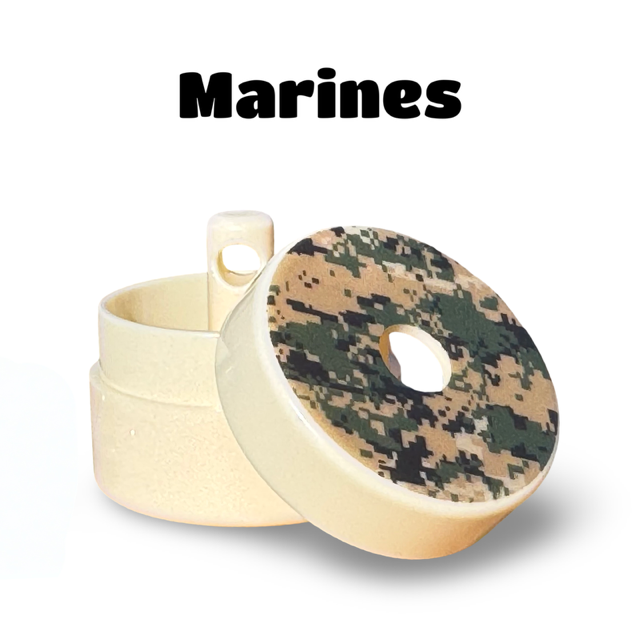 Marine Camo Travel Jewelry Holder