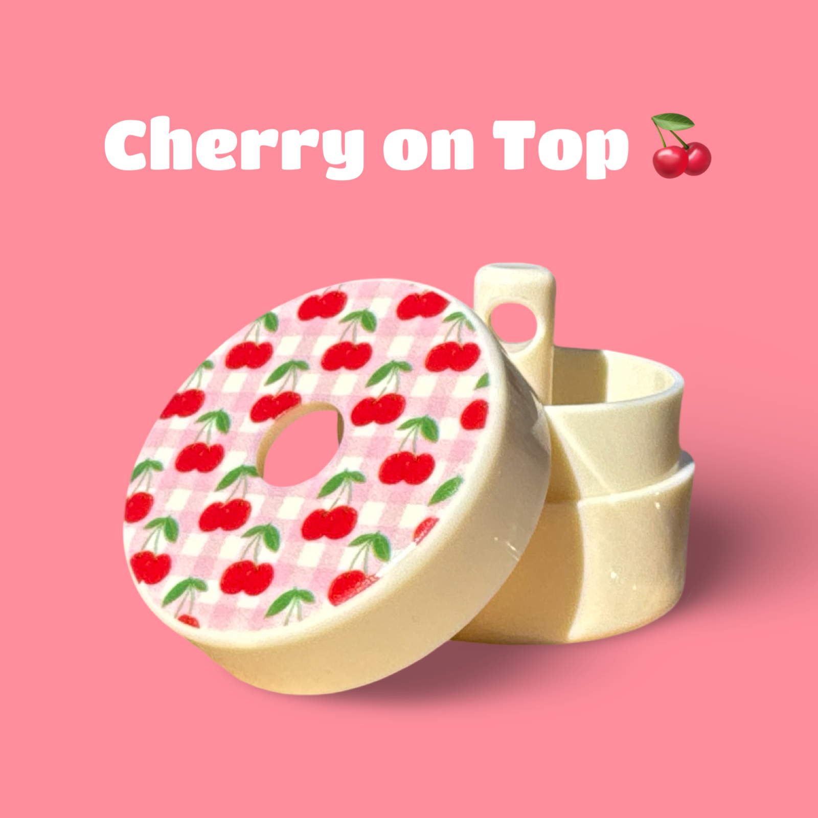 Cherry on Top Travel Jewelry Holder