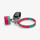 Pink/Mint Lion Latch Wristlet – Hydration Meets Convenience!