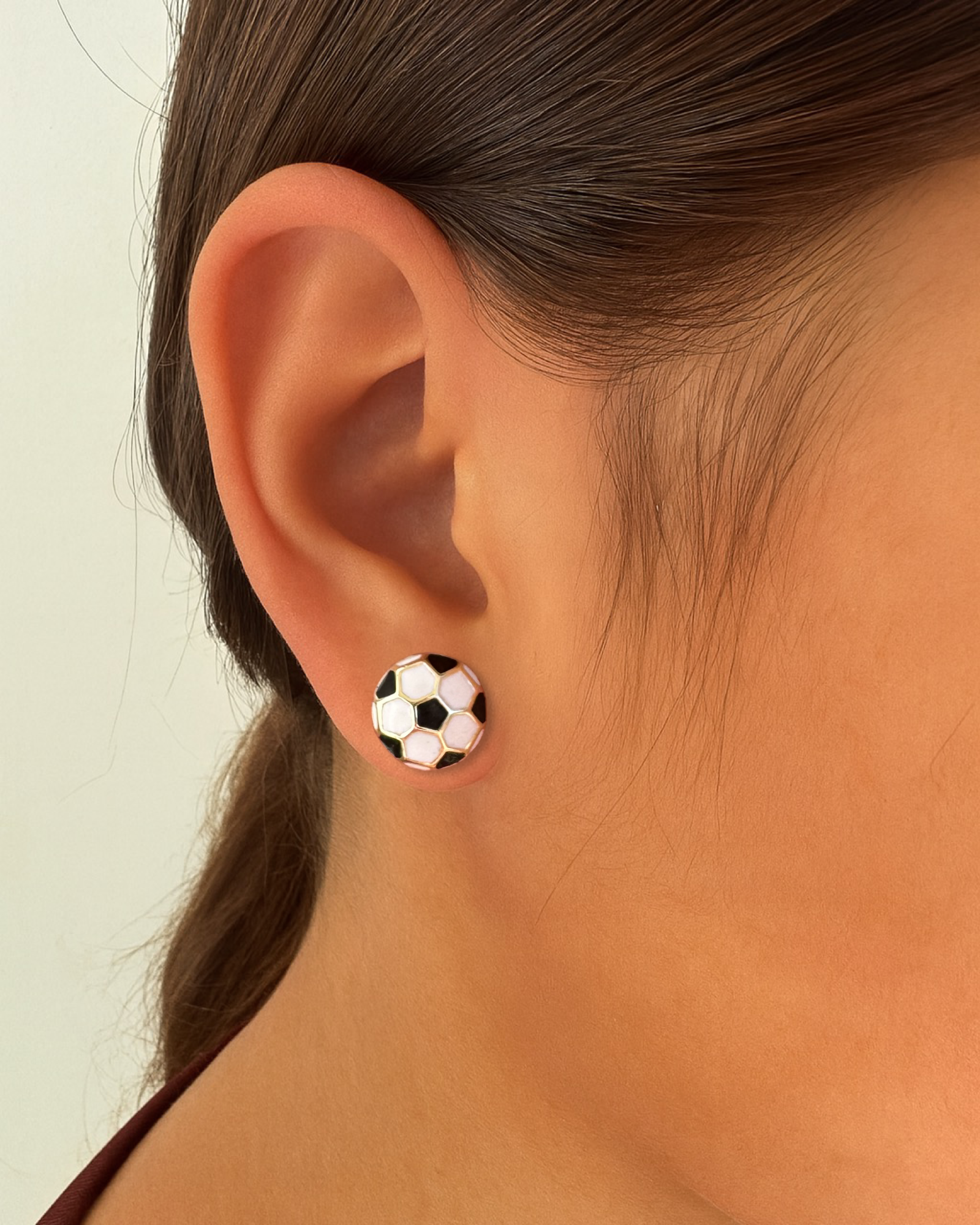 Soccer Earrings