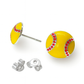 Softball Earrings