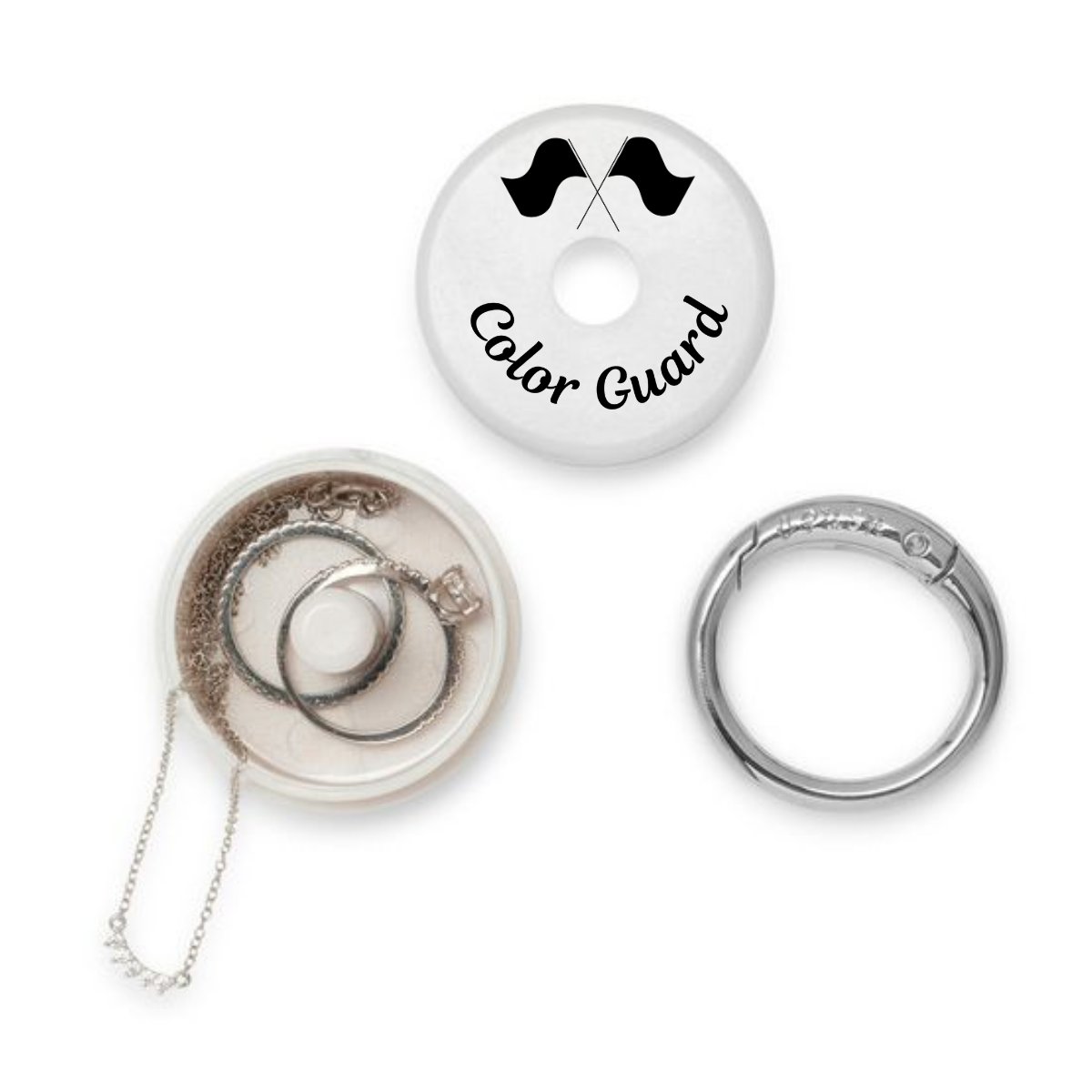 Color Guard Travel Jewelry Holder