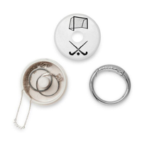 Field Hockey Travel Jewelry Holder