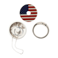 American Flag Travel Jewelry Holder