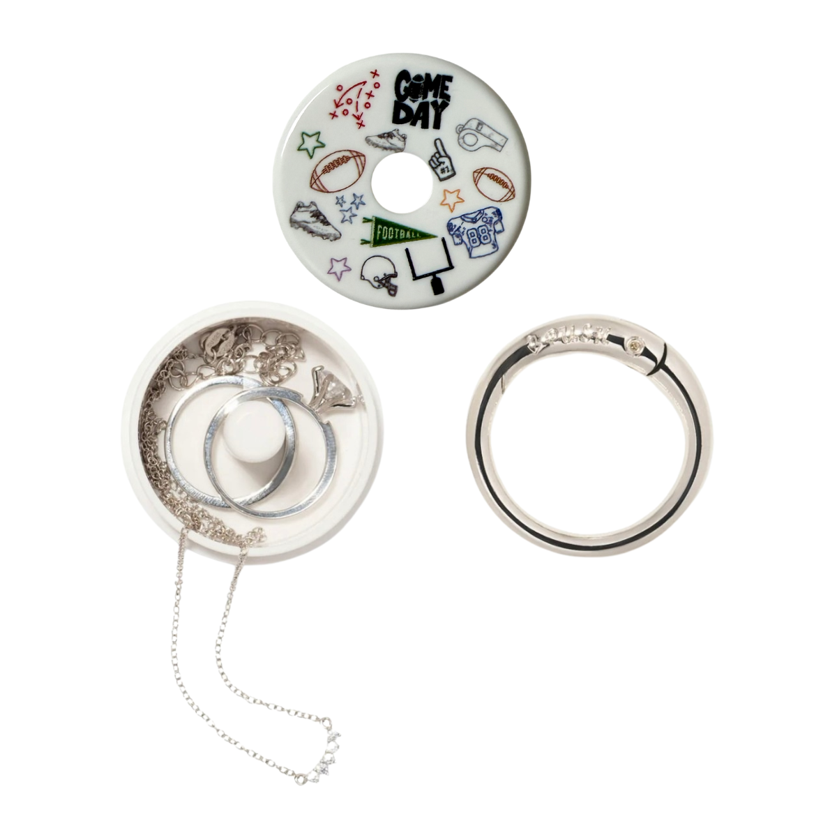 Game Day Travel Jewelry Holder