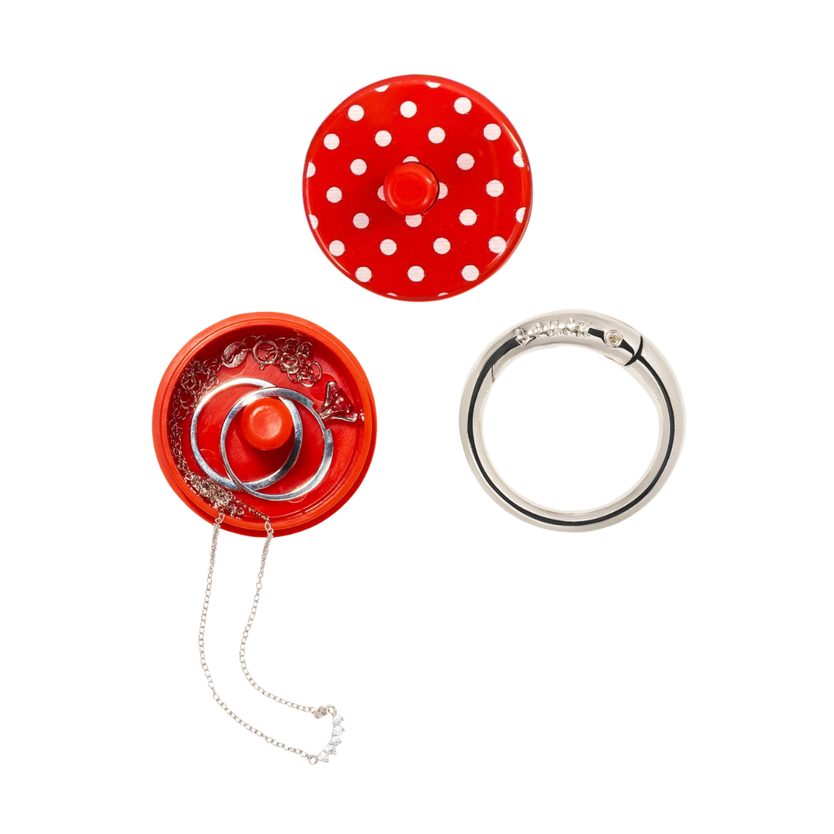 Dots Travel Jewelry Holder