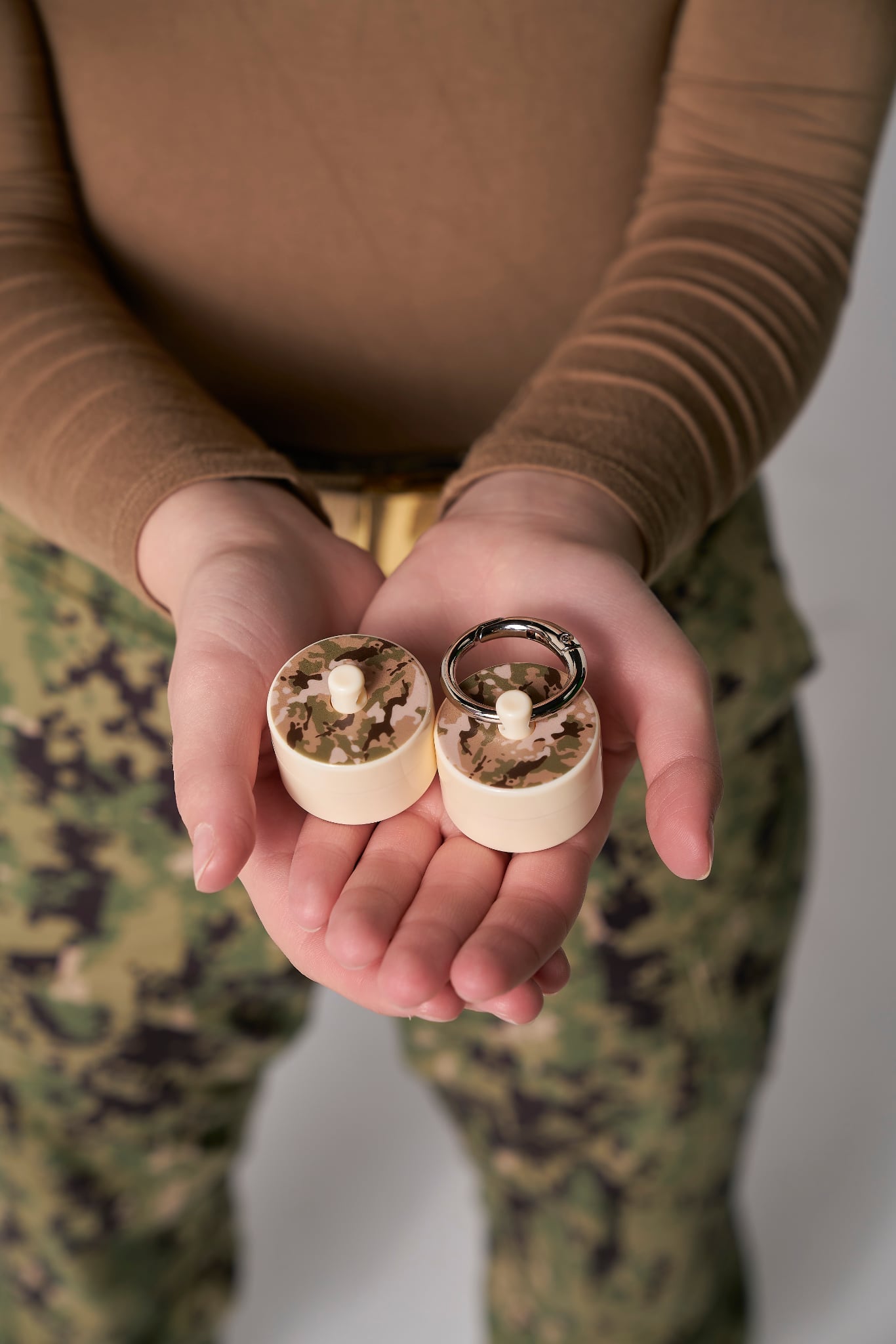 Army/Air Force Camo Travel Jewelry Holder