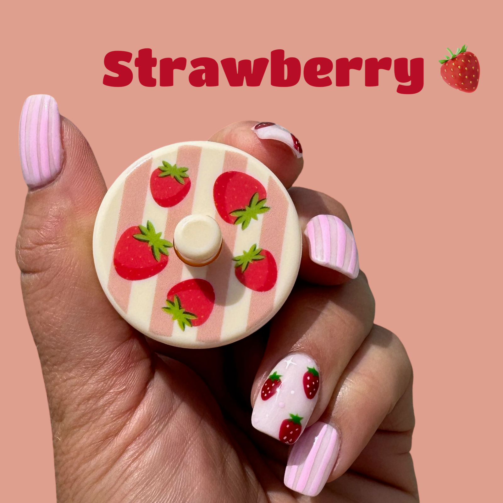 Strawberry Travel Jewelry Holder