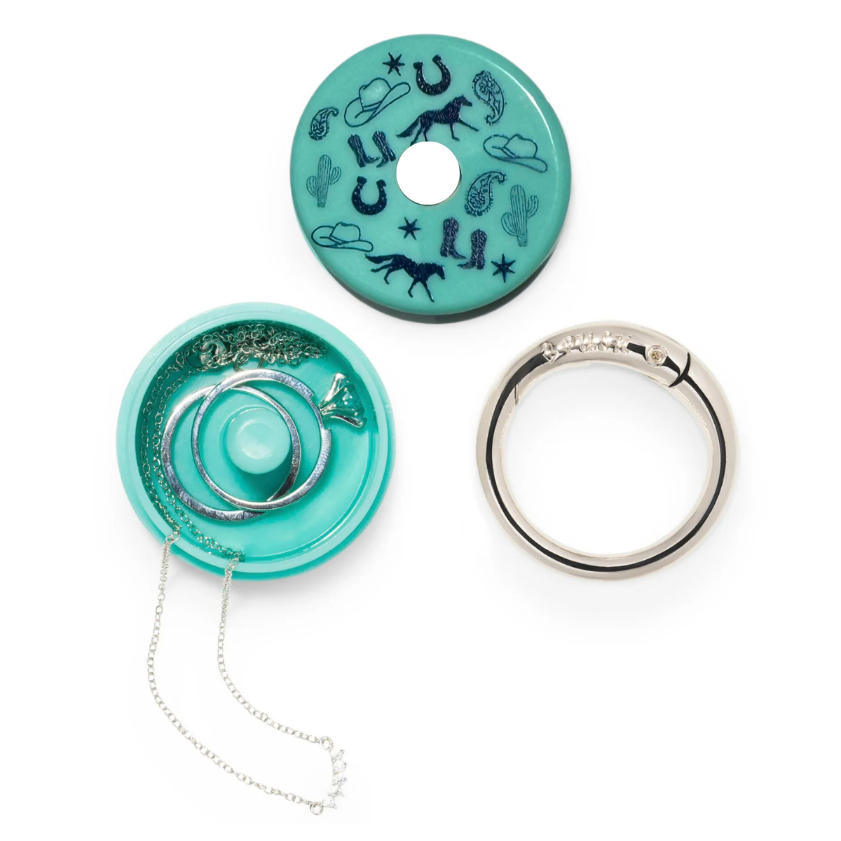 Western Travel Jewelry Holder