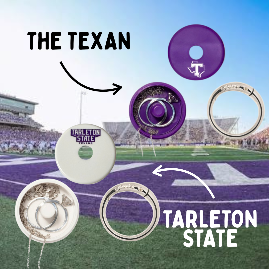 Tarleton State Travel Jewelry Holder