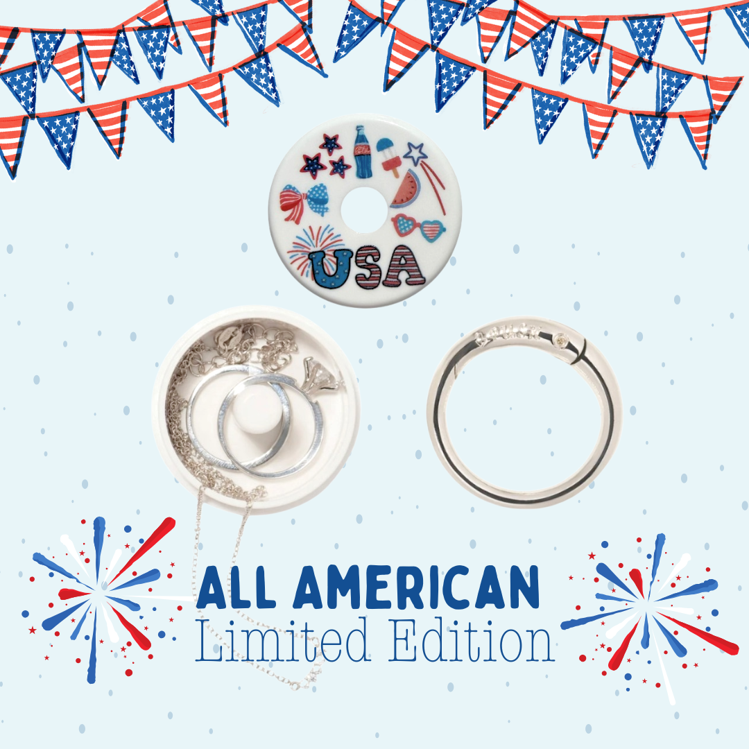All American Travel Jewelry Holder