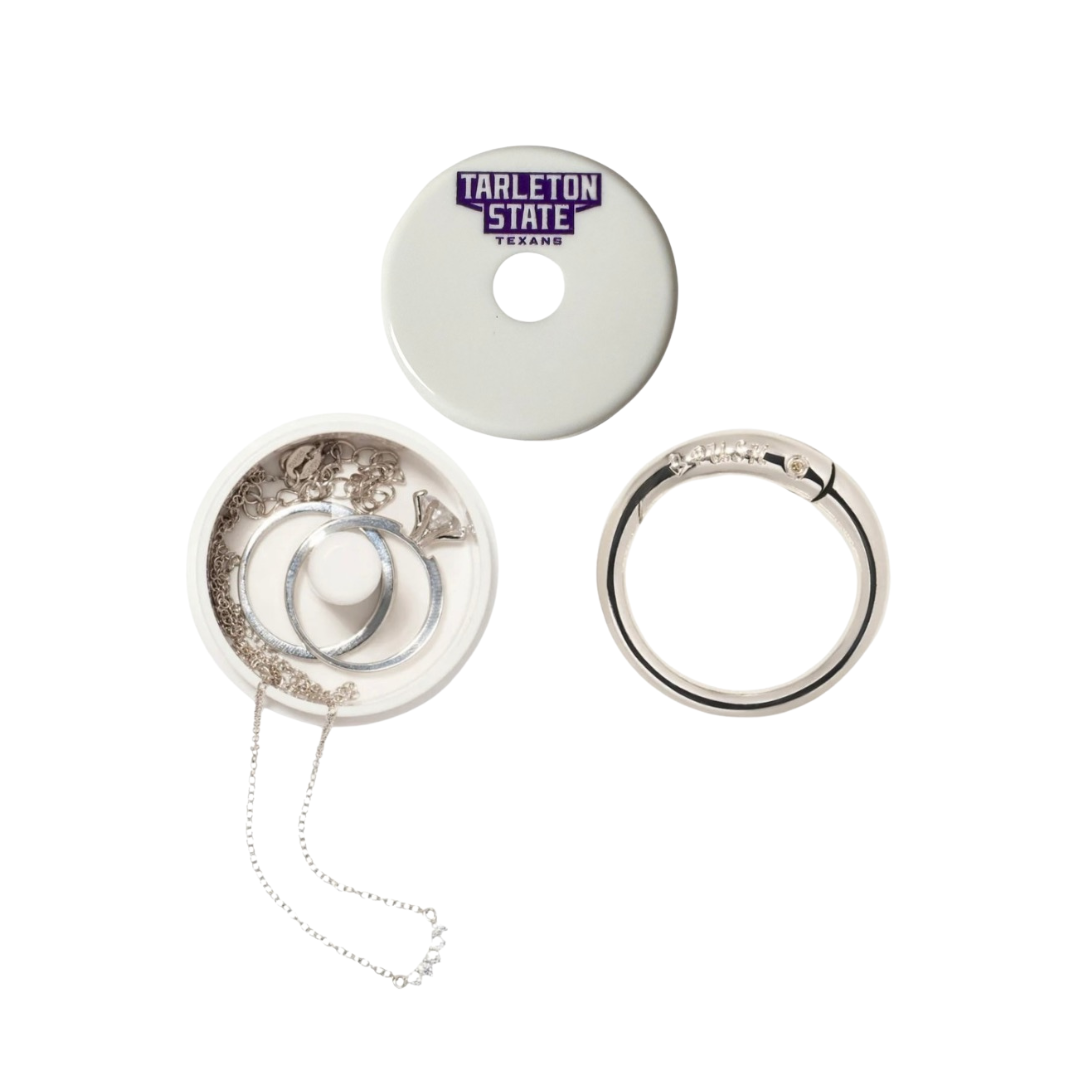 Tarleton State Travel Jewelry Holder