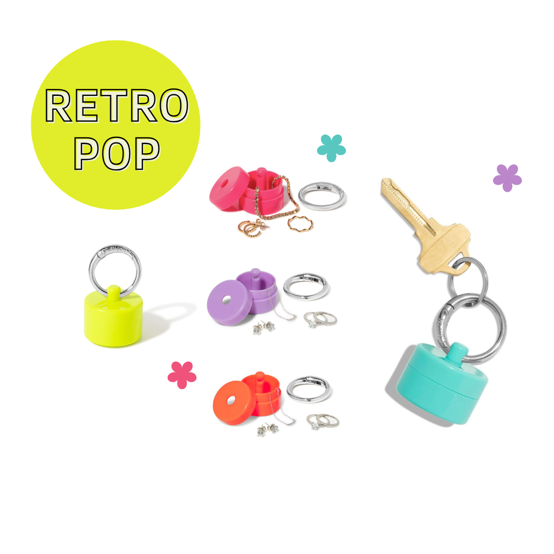 Retro Pop Travel Jewelry Holder