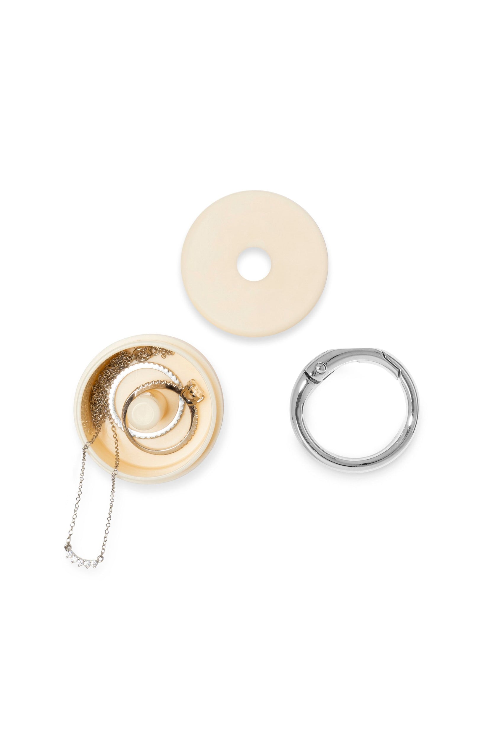 Vanilla Travel Jewelry Holder